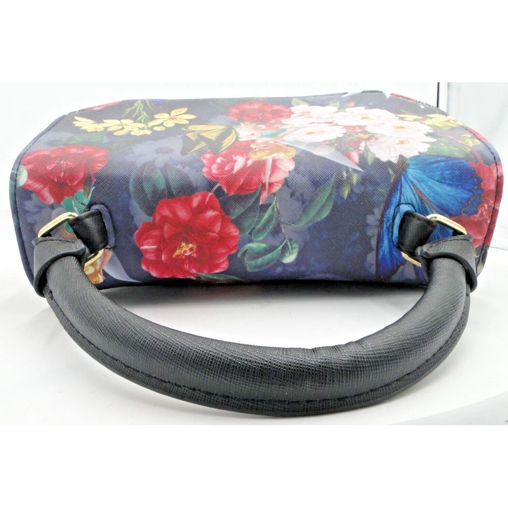 Loungefly Tinker Bell Floral Purse Crossbody Bag Handbag RARE Disney - Picture 7 of 9